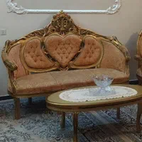 مبلمان 9نفره به همراه میز وسط و دوعسلی و دو بوفه