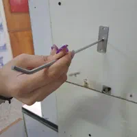 رگال|کتابخانه، شلف، قفسه‌های دیواری|کرج, شهرک اوج|دیوار