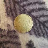 سکه 10سنتی آلمانی کم یاب اصل
