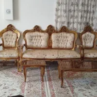 مبلمان سلطنتی چوب گردو