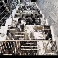 گلیم فرش کناره فرش تراکم بالامدل فانتزی وینتیج۳۹۳۶|گلیم، جاجیم، گبه|قم, نیروگاه|دیوار