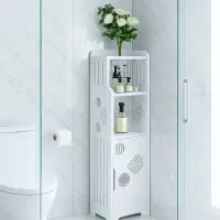 جا لوازم بهداشتی نظافتی مدل کنجی دایره ایستاده شلف