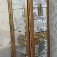 ست آینه شمعدان و ویترین کاملا سالم و تمیز