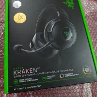 هدست گیمینگ با سیم ریزر مدل Kraken V3|قطعات و لوازم جانبی رایانه|خرم‌آباد, |دیوار