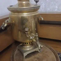 سماور ذغالی(روسی) همراه با مهر اصل به شرط