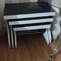 مبل هفت نفره و میز جلو مبلی و ۳تا عسلی .۴تومن .|مبلمان خانگی و میز عسلی|فردیس, فردیس|دیوار