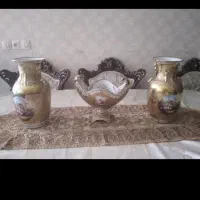دوعدد گلدان و کشکول|صنایع دستی و سایر لوازم تزئینی|قم, باجک سه|دیوار