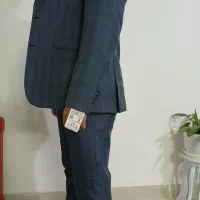 کت و شلوار سایز ۵۰ استفاده نشده پاچه هادوخت نخورده