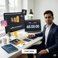 تولید محتوا و برندسازی کامل فقط در ۴۸ ساعت