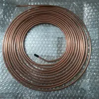 فروش لوله مسی ۶ یا  ۱/۴ نونو بدون استفاده