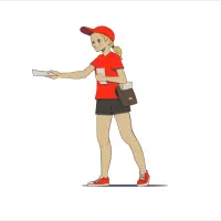 استخدام کارمند اداری - نیروی جذب - تراکت پخش کن