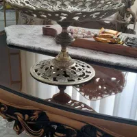 ظرف برنز،میوه و شیرینی
