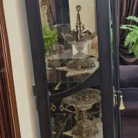 ویترین چوبی شیک|بوفه، ویترین، کنسول|پردیس, فاز ۱|دیوار