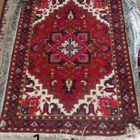 یک جفت خالچه هریس تازه از دار افتاده پرداخت|فرش|سهند, |دیوار