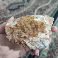 سنگ کلسیت فلاور زعفرانی راف