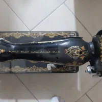 یک عدد چرخ خیاطی مارشال عربی خیلی قدیمی|چرخ خیاطی و ریسندگی|مشکیندشت, |دیوار