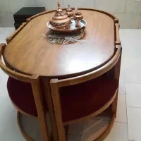 میز ناهار خوری شش نفره کم جا