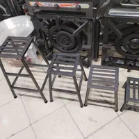 چهارپایه فلزی چهار پایه ۴ پایه ۴پایه|صندلی و نیمکت|مشهد, پنجتن|دیوار