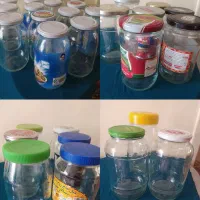 دبع وسطل ماست و شیشه برای کمپوت و