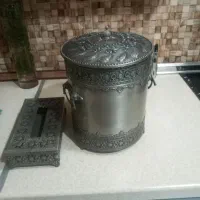 سطل و جا دستمالی