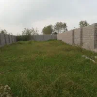 ۵۵۰متر زمین مسکونی  با پروانه ساخت دیوار شده