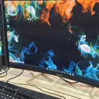 مانیتور خمیده ایسوس ۳۲ اینچ مدل VA326HR|قطعات و لوازم جانبی رایانه|زاهدان, |دیوار