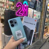 شیاومی Note14 حافظه256گیگ رم8 درحد 16ماه گارانتی