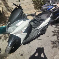 موتور سیکلت SYM مدلِ J200 تک استارت و سر حال