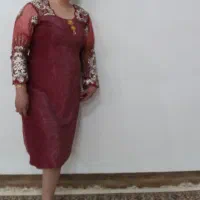 لباس مجلسی در حد نو یکبار پوشیده شده سایز ۴۶ تا۵۰|لباس|مبارکه, |دیوار