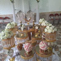 سفره عقد مجلل و کامل و صندلی|خدمات پذیرایی، مراسم|سنندج, |دیوار