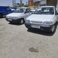 وانت پراید ۱۵۱ با لاینر پاششی 404 درب نمایندگی