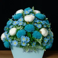 سبد گل اماده ویژه همکاران گل فروش|گل مصنوعی|سنندج, |دیوار