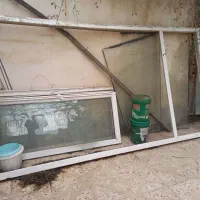 پنجره دو جداره بزرگ