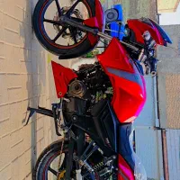 اپاچی 160 آلبالویی قرمز مدل 93