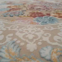 یک جفت فرش ۱۲متری ۱۲۰۰شانه گل برجسته‌ نسکافه ای|فرش|تهران, تولید دارو|دیوار