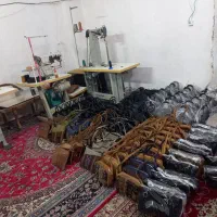 نیروی کار تولیدی کیف چرم طبیعی