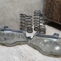 چراغ جلو پراید ۱۱۱وفنر کمک کوتاه