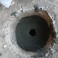 چاه کن مقنی قنات تخریب