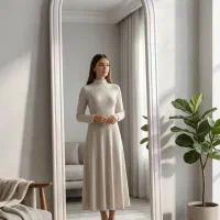آینه قدی مدرن جدید کد (۳۴۵۶)panahi