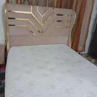 تخت خواب همراه با تشک ویه دونه کشو