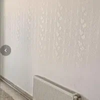 نقاشی ساختمان طرح کاغذدیواری|خدمات پیشه و مهارت|صومعهسرا, |دیوار