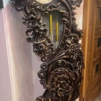 ساعت ایستاده چوب گردو