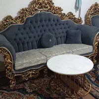 مبلمان سلطنتی|مبلمان خانگی و میز عسلی|میانه, |دیوار