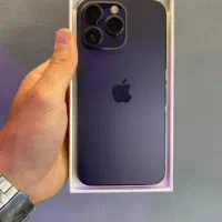 آیفون ۱۴ پرومکس ۲۵۶ بنفش نو لاکاغذی باطری ۱۰۰