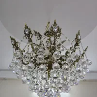 لوستر پذیرایی تمام برنزبرنجی درحدنو