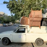 وانت بار اثاثیه منزل با نیرو کار