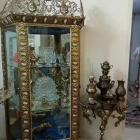 ویترین برنجی برنز آنتیک