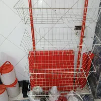 ۲ عدد قفسه در حد نو