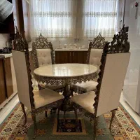 میز ناهارخوری چهارنفره طرح برنز