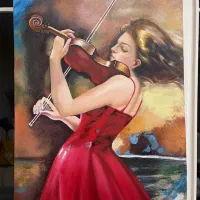 تابلو نقاشی رنگ روغن